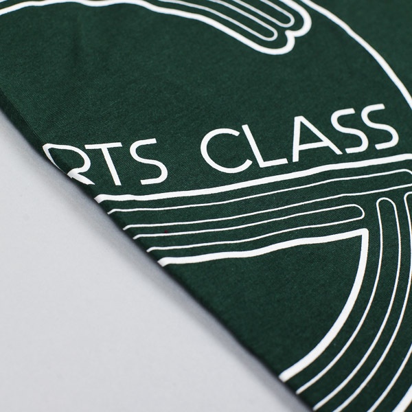 Sports Class Side Circle Logo Tshirt Forest Green