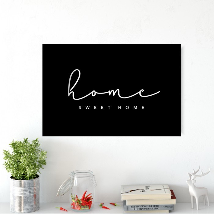 Home Sweet Steel Wall Art