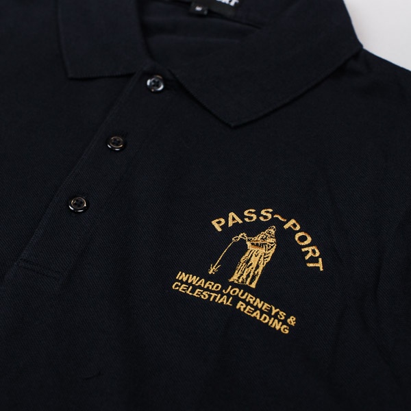 Pass~Port Inward Journeys Polo Shirt Black