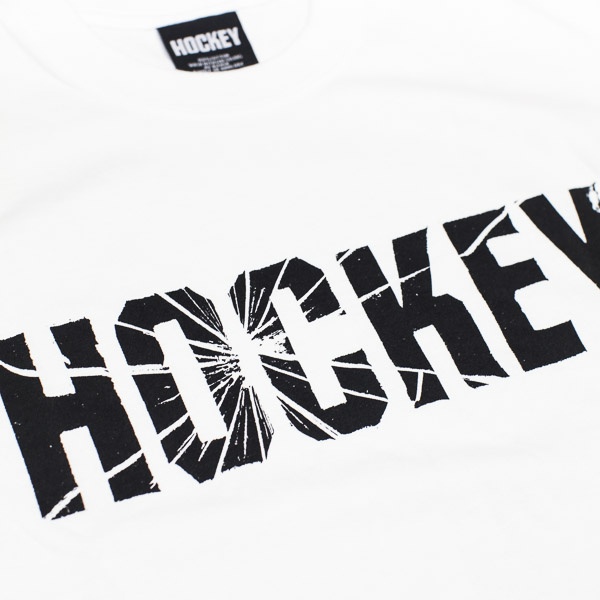 Hockey Shatter Logo T-Shirt White
