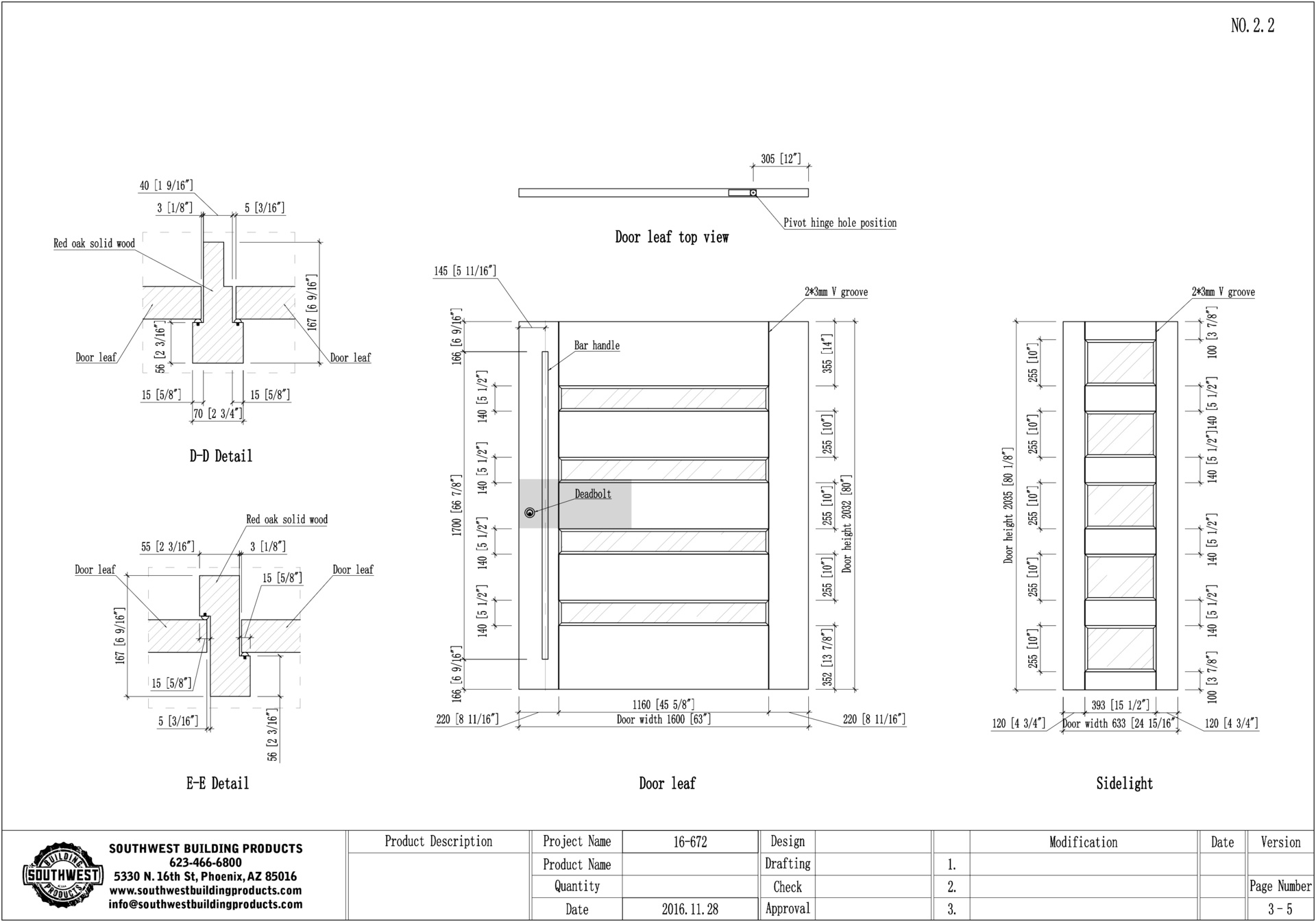 Door Entrance Pivot Door