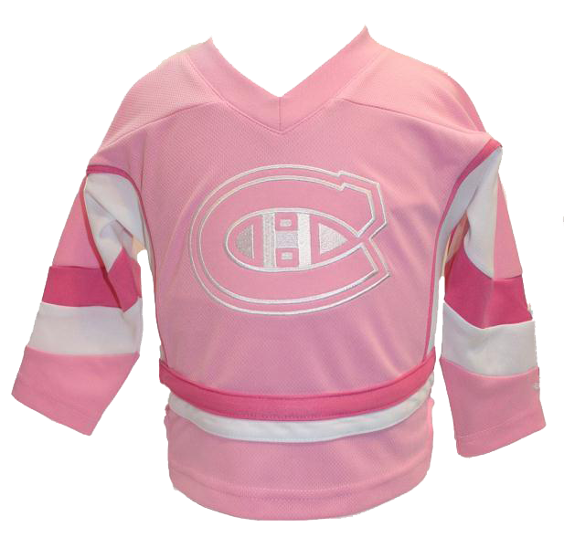 pink montreal canadiens jersey