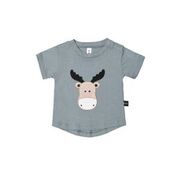 MOOSE T-SHIRT - SAGE