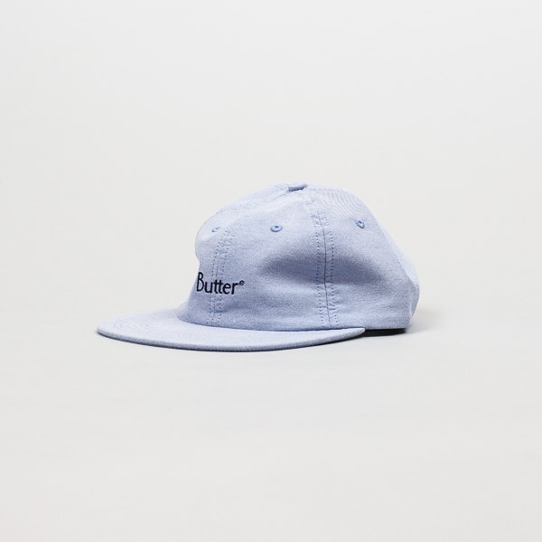 Butter Goods Classic Logo Oxford 6 Panel Sky