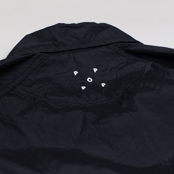 Pop Trading Company Herman Nylon Shirt Black