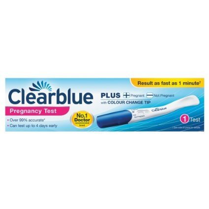 CLEARBLUE PLUS VISUAL PREGNANCY TEST