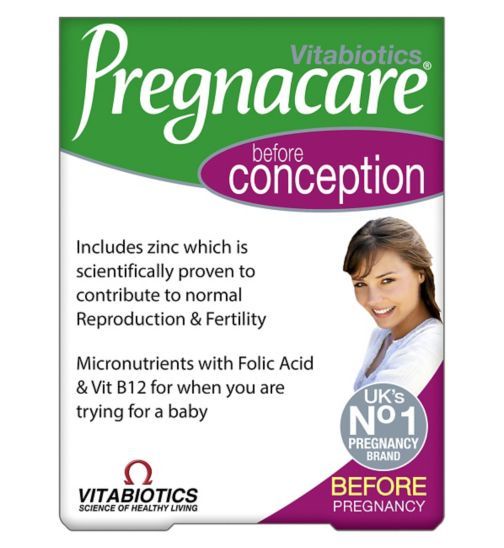 PREGNACARE BEFORE CONCEPTION TABLETS 30'S