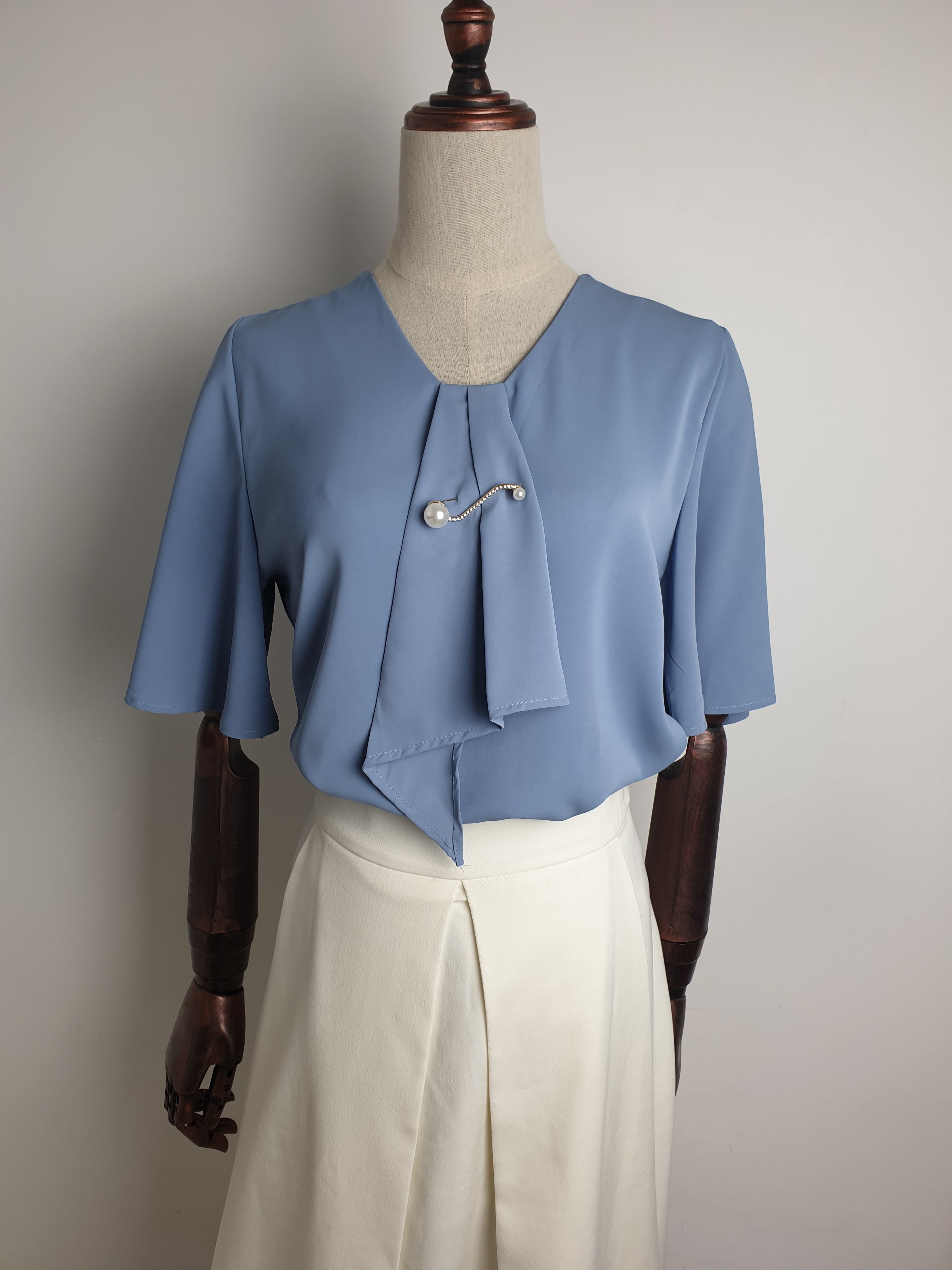 Blue / Pink Top DB-706041962 - Dresses SIngapore