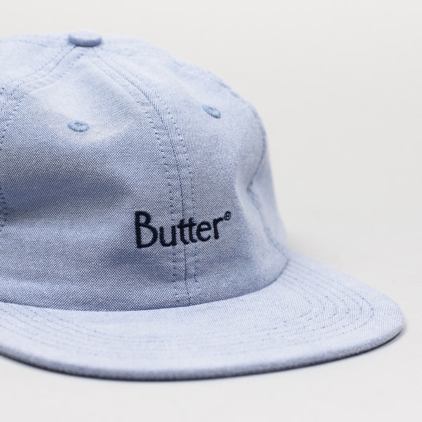 Butter Goods Classic Logo Oxford 6 Panel Sky