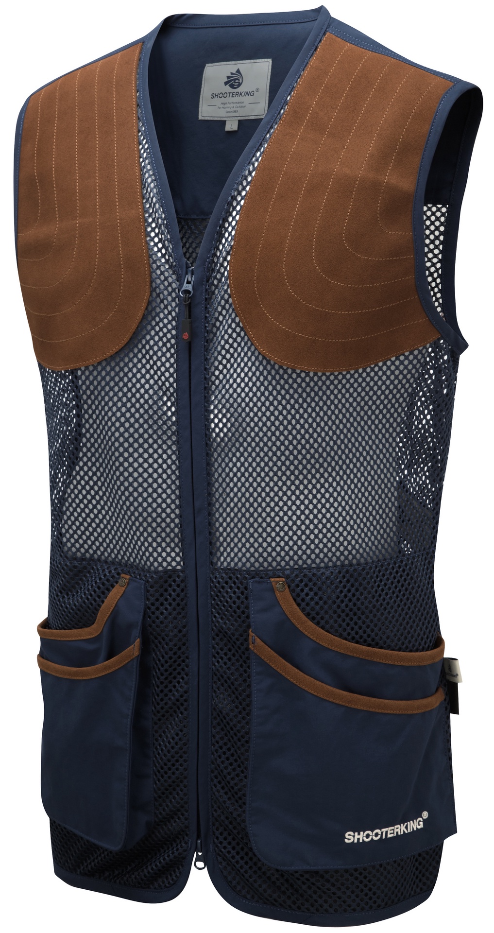 ShooterKing Summer Shooting Vest Blue Gilets and Vests Honesberie