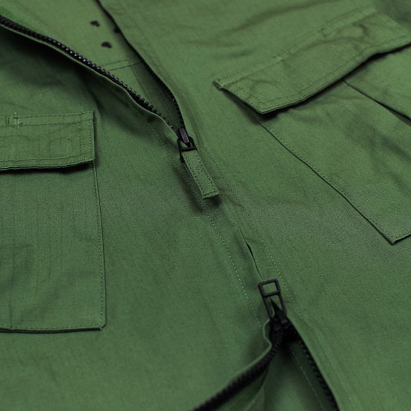 Pop Trading Company Falling Down Overshirt Olive