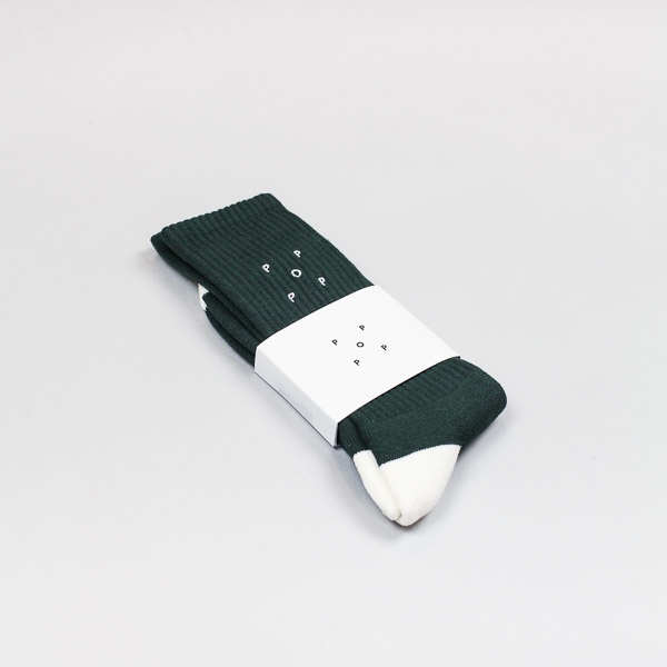 Pop Trading Company Sport Socks Green