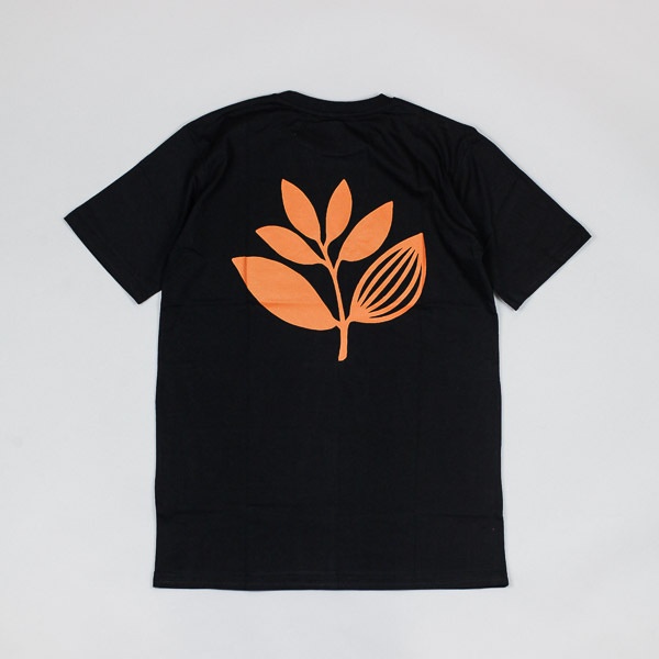 Magenta Classic Logo Tshirt Black