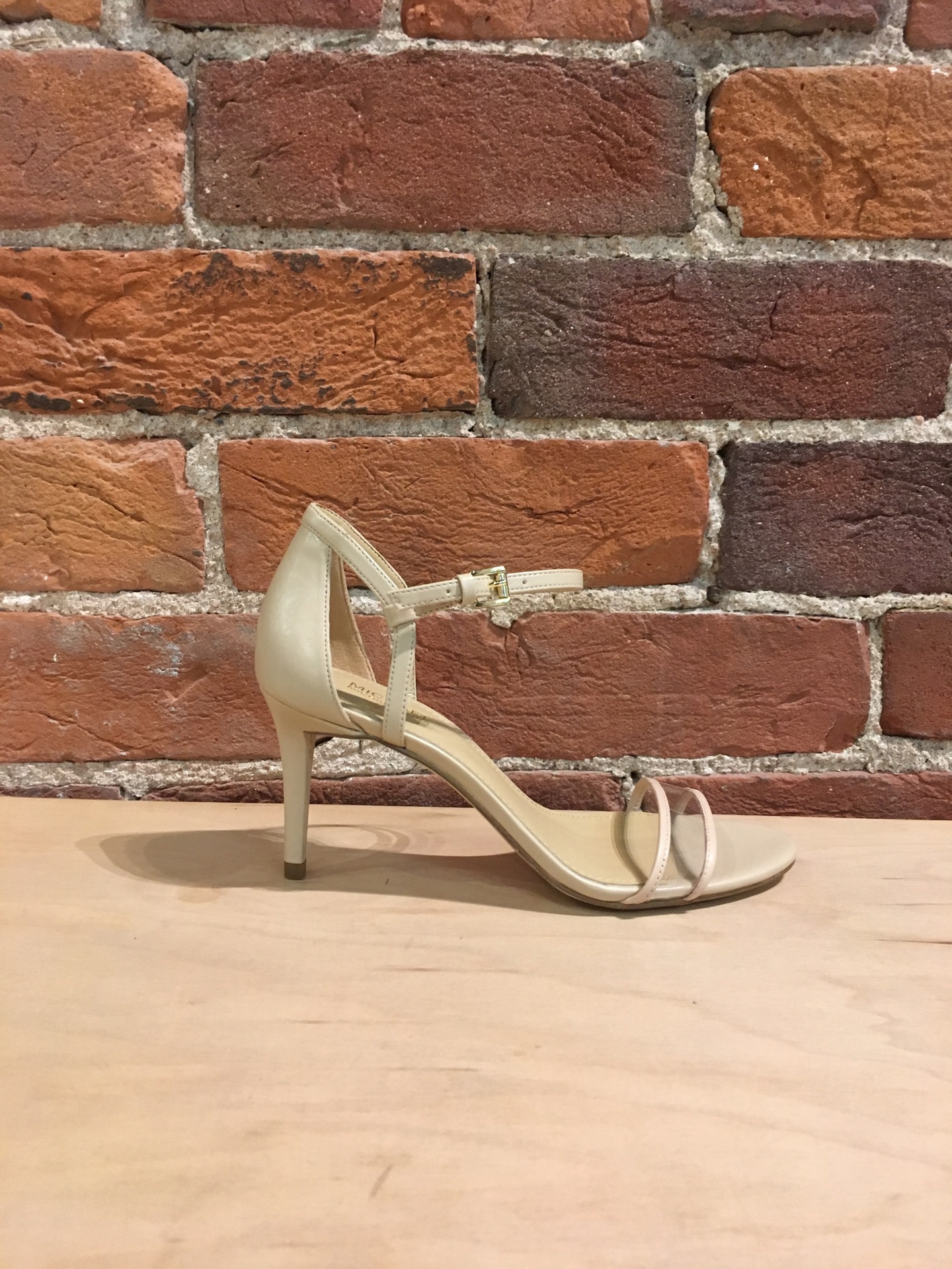 Michael Kors Simone Mid Sandal In Oyster The Urban Shoe Myth