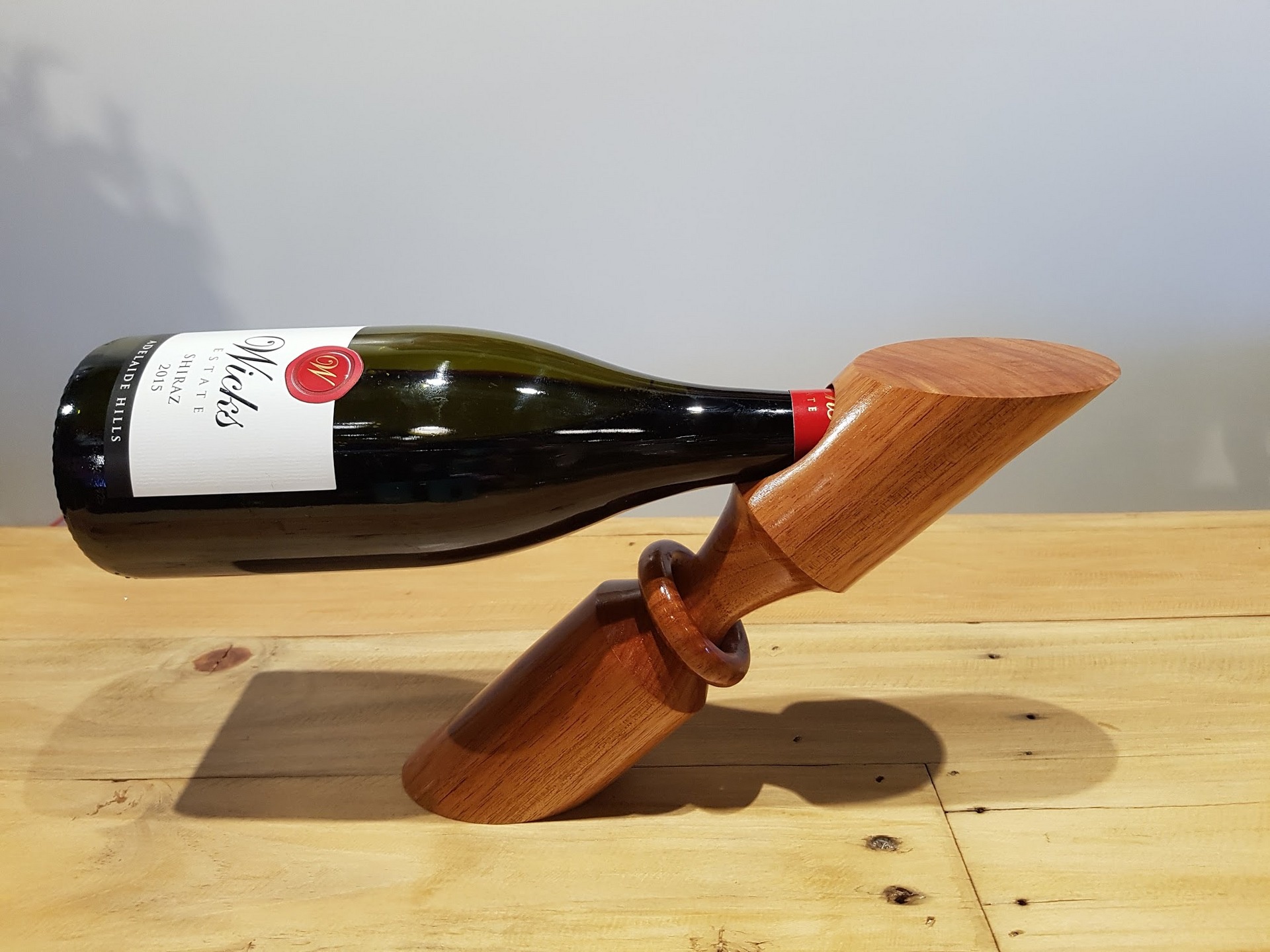 Wooden Wine Bottle Holder Atelier Crafers Wooden Wine Bottle Holder