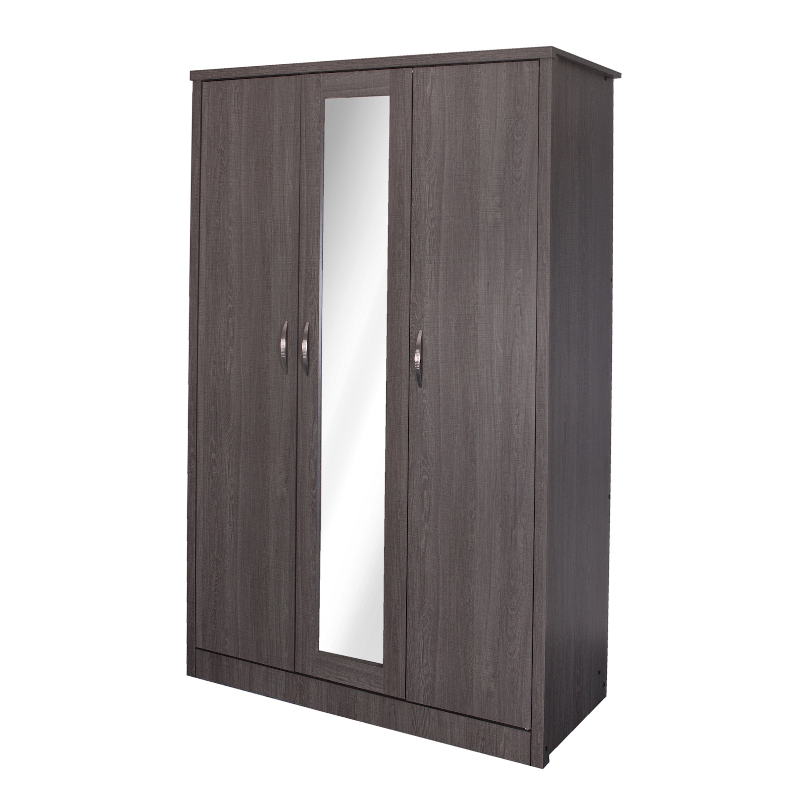 Novo 3 Door Wardrobe Stone Grey Wardrobes Lifestyle