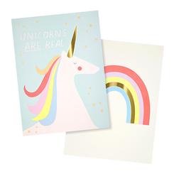 RAINBOWS&UNICORN ART PRINT