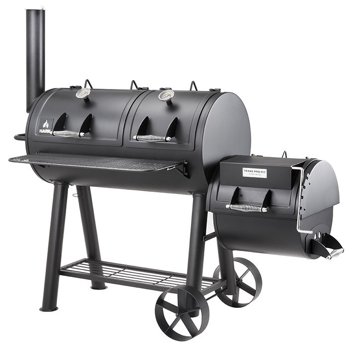 Hark Texas Pro Pit Offset Smoker Aussie Bbqs And Fireplaces