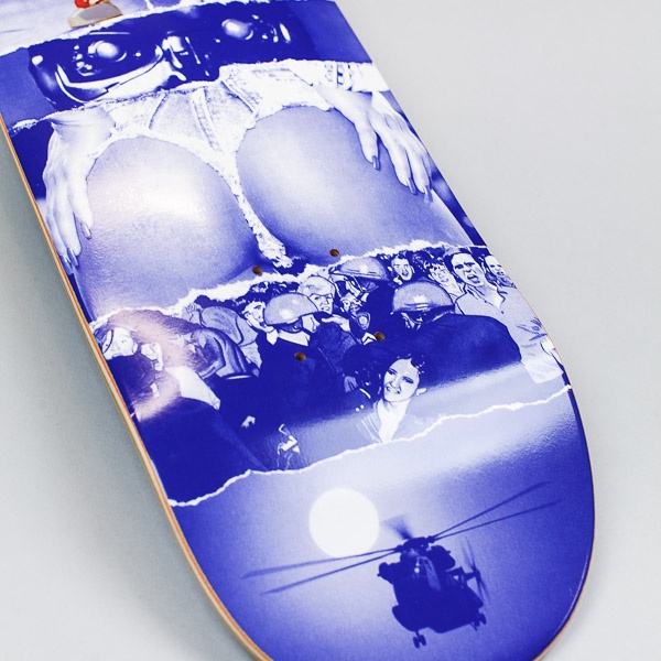 Fucking Awesome AVE Burger Deck Blue 8.5"