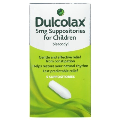 DULCOLAX 5MG SUPPOSITORIES FOR CHILDREN 5'S