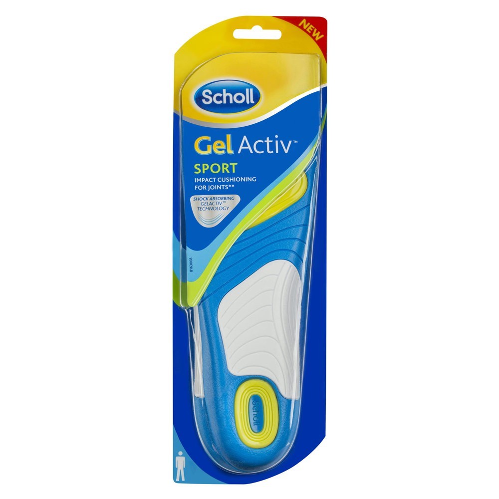 SCHOLL GEL ACTIV INSOLES SPORT MEN