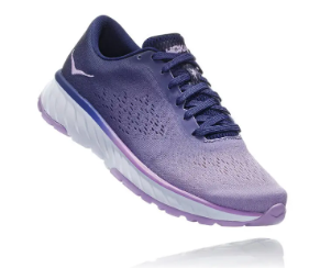 hoka purple shoes
